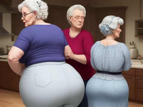 bbw granny booty